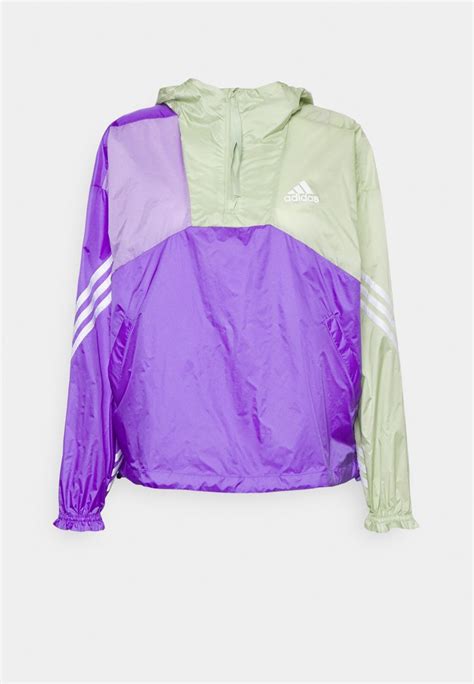 adidas windbreaker lila grün|Adidas windbreaker pullover.